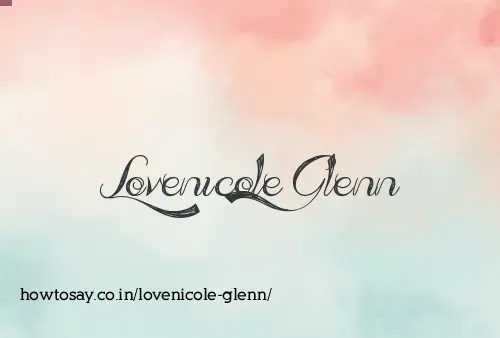 Lovenicole Glenn