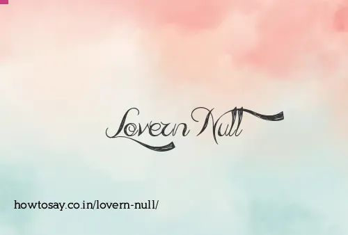 Lovern Null