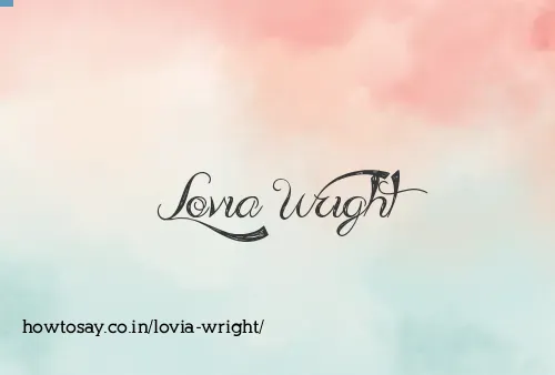 Lovia Wright