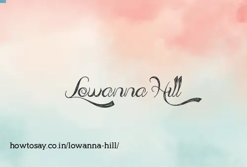 Lowanna Hill