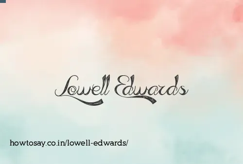Lowell Edwards