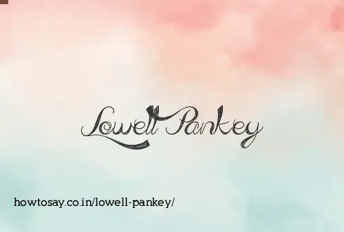 Lowell Pankey