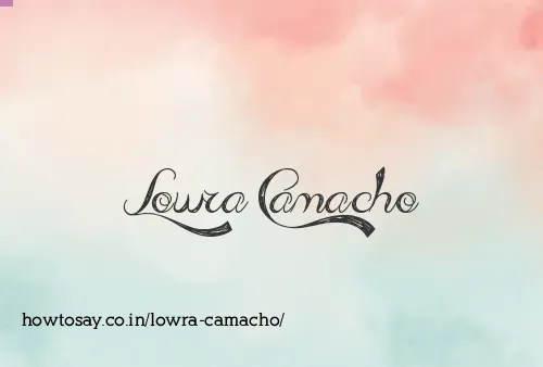 Lowra Camacho