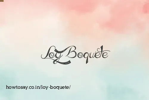 Loy Boquete