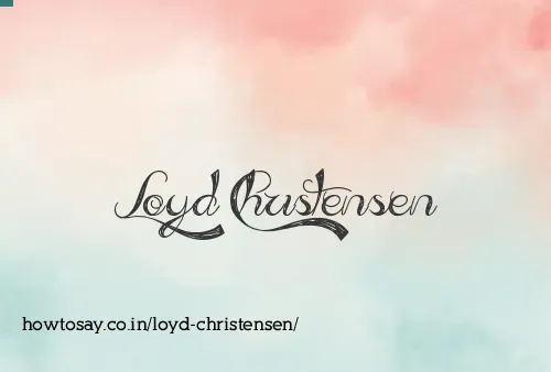 Loyd Christensen