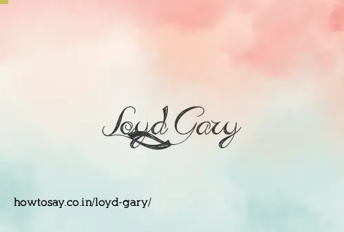 Loyd Gary