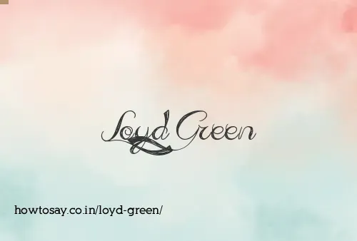 Loyd Green