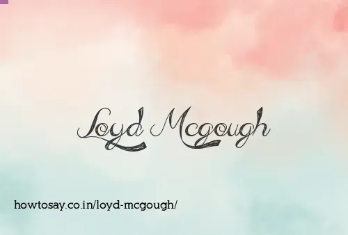 Loyd Mcgough