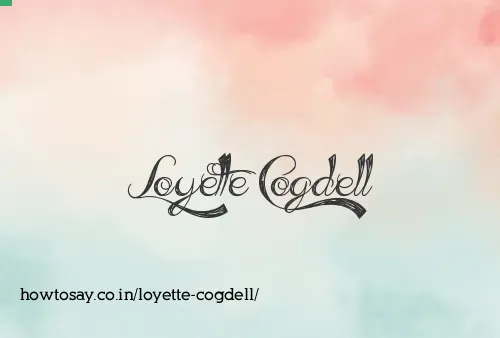 Loyette Cogdell