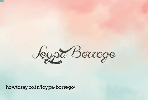 Loypa Borrego