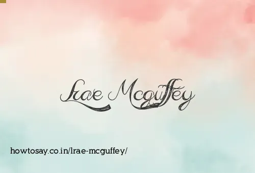 Lrae Mcguffey