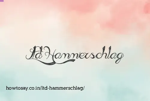 Ltd Hammerschlag