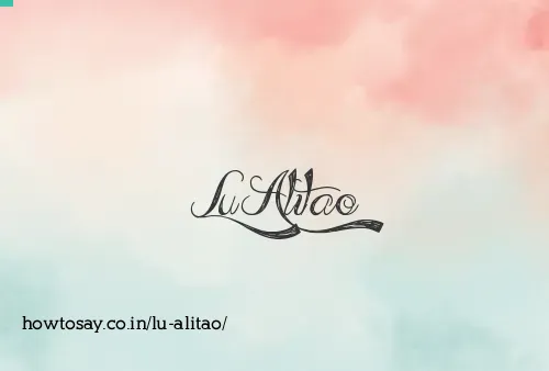 Lu Alitao
