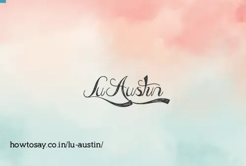Lu Austin