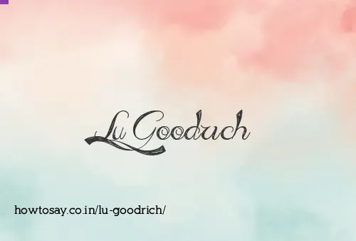 Lu Goodrich
