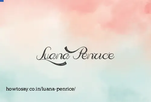 Luana Penrice
