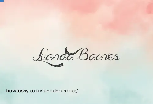 Luanda Barnes