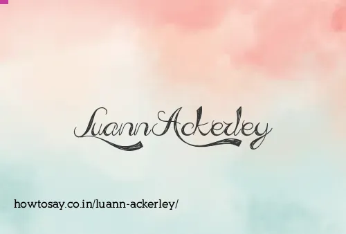Luann Ackerley