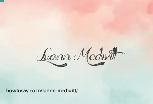 Luann Mcdivitt