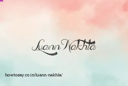 Luann Nakhla