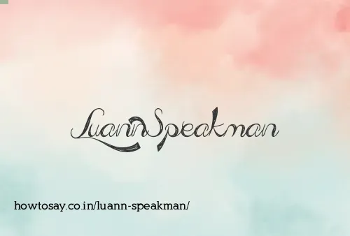Luann Speakman