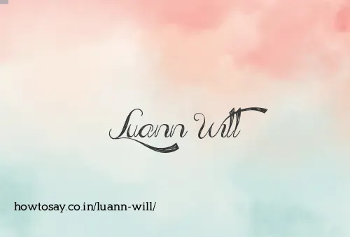 Luann Will
