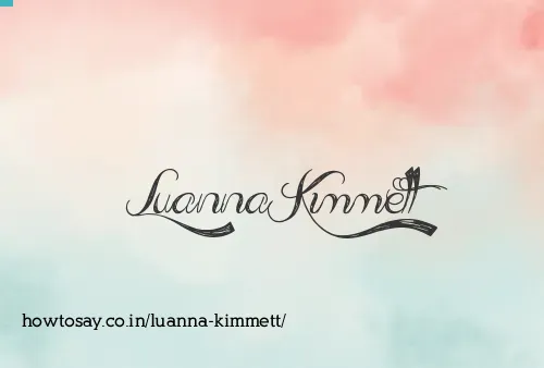 Luanna Kimmett