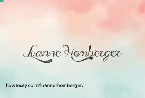 Luanne Homberger