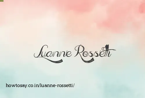 Luanne Rossetti