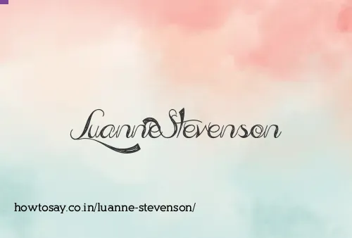 Luanne Stevenson