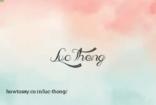 Luc Thong