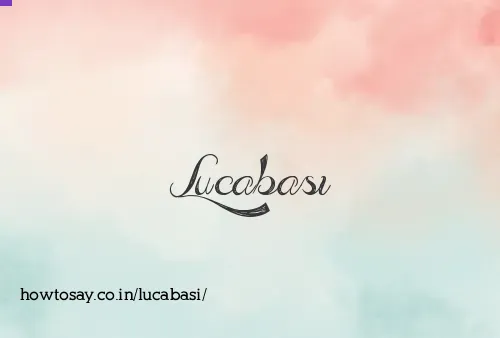 Lucabasi
