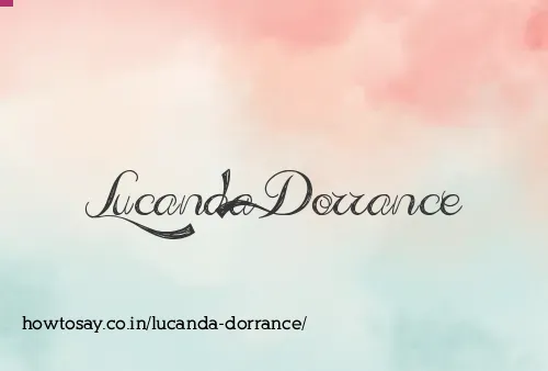 Lucanda Dorrance