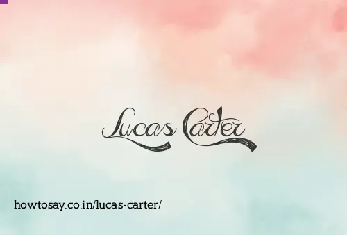 Lucas Carter
