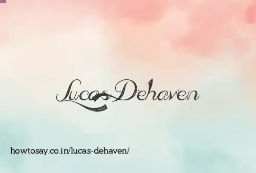 Lucas Dehaven