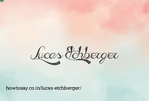 Lucas Etchberger