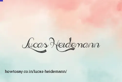 Lucas Heidemann