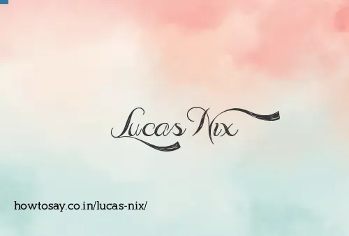Lucas Nix