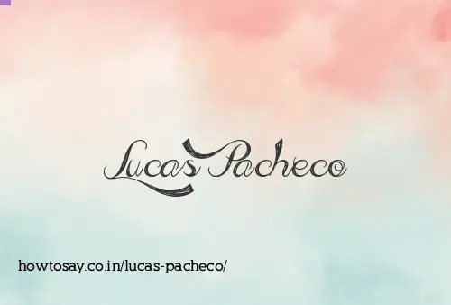 Lucas Pacheco