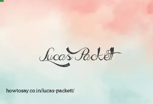 Lucas Packett