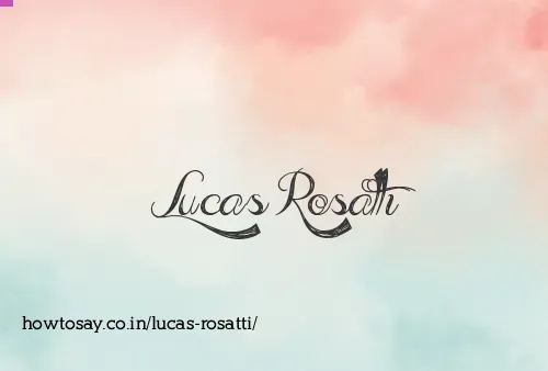 Lucas Rosatti