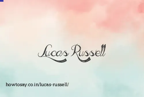 Lucas Russell