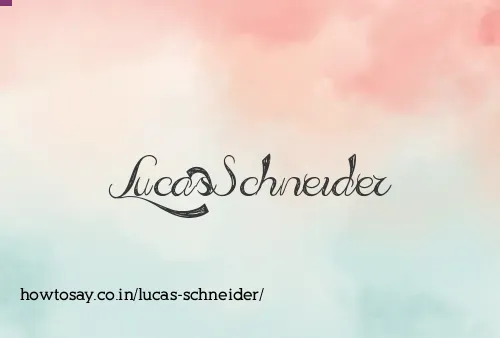 Lucas Schneider