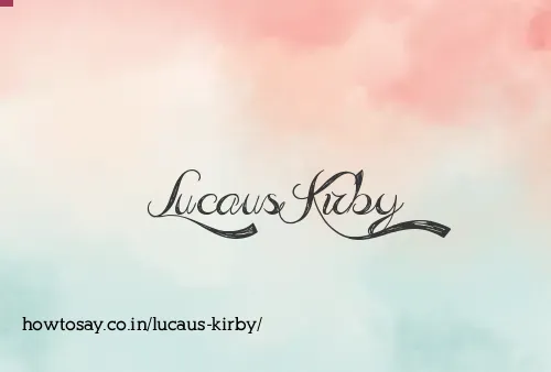 Lucaus Kirby