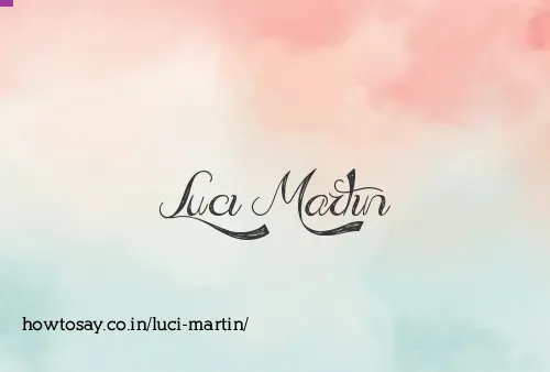Luci Martin