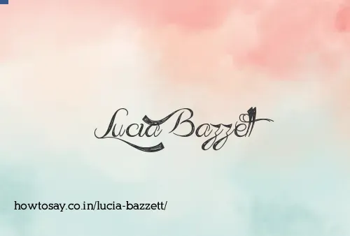 Lucia Bazzett