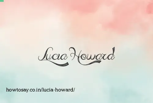 Lucia Howard