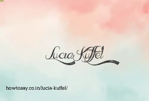 Lucia Kuffel