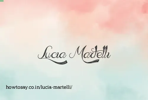 Lucia Martelli