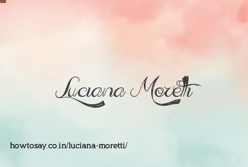 Luciana Moretti